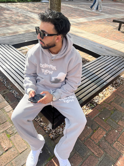 CONTRAFLOW PUFF PRINT  HOODIE (Unisex)